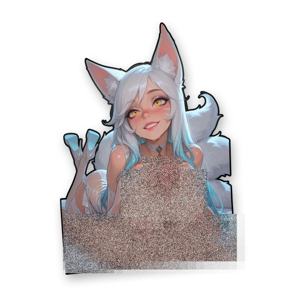 league of legends silver fox ahri v3 censored